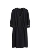 Violeta By Mango Violeta By Mango Drawstring Waist Dress