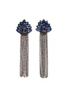 Violeta By Mango Violeta By Mango Rhinestone Pendant Earrings