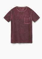 Mango Man Mango Man Garment-dyed T Shirt