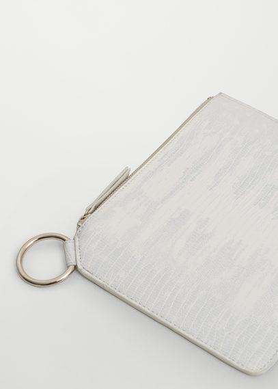 Mango Mango Zip Clutch