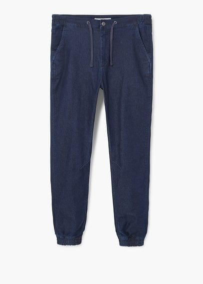 Mango Man Mango Man Joggings-style Dark Wash Jason Jeans