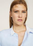 Violeta By Mango Violeta By Mango Combined Flowy Shirt