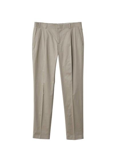 Mango Man Mango Man Pleated Suit Trousers