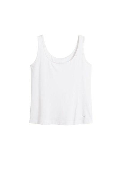 Violeta By Mango Violeta By Mango Organic Cotton Basic Top