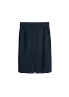 Mango Mango Side Tab Suit Skirt
