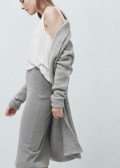 Mango Mango Striped Design Cardigan