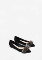 Mango Mango Sequin Appliqu Shoe