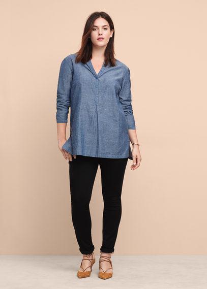 Violeta By Mango Violeta By Mango Denim Shirt