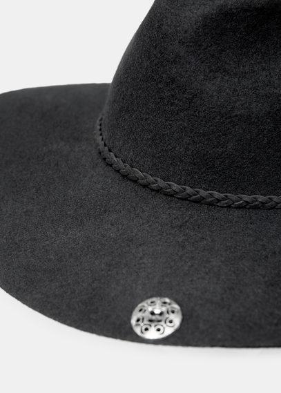 Mango Mango Fedora Appliqus Hat