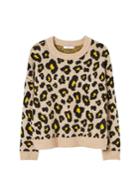 Mango Mango Leopard Print Sweater