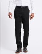 Marks & Spencer Charcoal Tailored Fit Trousers Charcoal