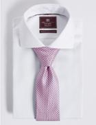 Marks & Spencer Geometric Print Tie Pink