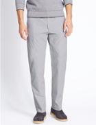Marks & Spencer Super Lightweight Regular Fit Chinos Light Grey