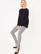 Marks & Spencer Bi Stretch Skinny Trousers Black Mix