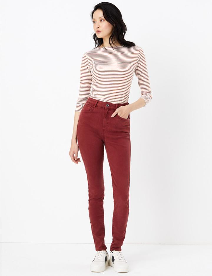 Marks & Spencer Super Soft Skinny High Waist Trousers Teal