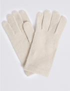 Marks & Spencer Knitted Gloves Natural