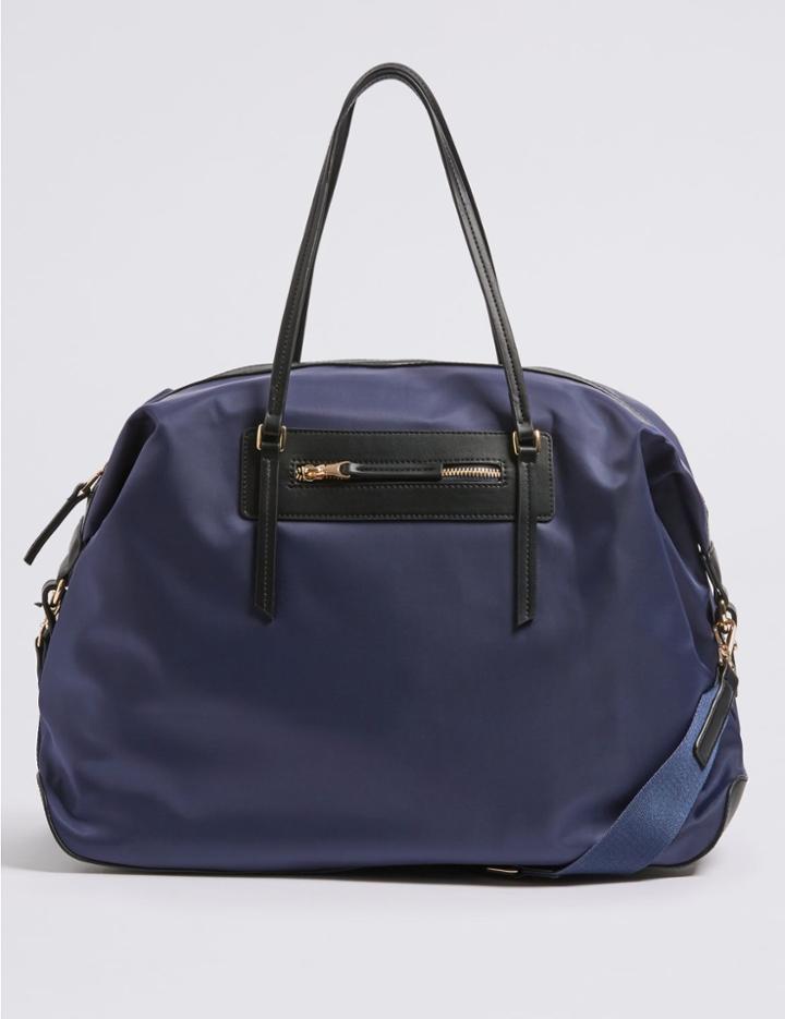 Marks & Spencer Weekender Shopper Bag Navy Mix