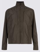 Marks & Spencer Harrington Jacket With Stormwear&trade; Dark Brown