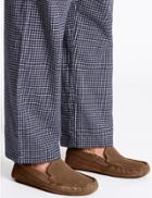 Marks & Spencer Suede Slipper With Driver Sole & Freshfeet&trade; Tan