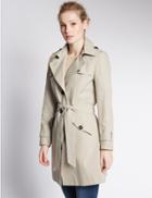 Marks & Spencer Belted Trench Pebble