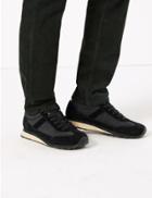 Marks & Spencer Suede Trainers Black