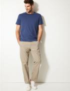 Marks & Spencer Regular Fit Super Lightweight Chinos Stone