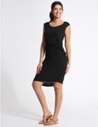 Marks & Spencer Twist Knot Detail Beach Dress Black