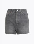 Marks & Spencer Denim Cut Off Shorts Black