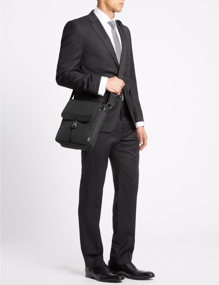Marks & Spencer Scuff Resistant Cordura&reg; Crossbody Bag Black