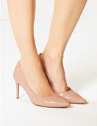Marks & Spencer Stiletto Heel Court Shoes Nude