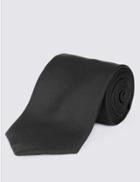 Marks & Spencer Pure Silk Tie Black