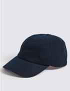 Marks & Spencer Pure Cotton Baseball Cap Red