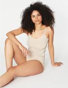 Marks & Spencer No Vpl Strappy Vest With Cool Comfort&trade; Almond