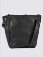 Marks & Spencer Faux Leather Messenger Bag Black