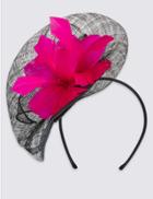 Marks & Spencer Shell Fascinator Pink Mix