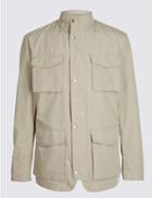 Marks & Spencer Modern City Jacket With Stormwear&trade; Dark Stone