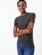 Marks & Spencer Fitted Short Sleeve Top