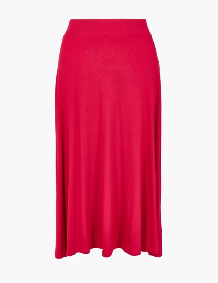Marks & Spencer Slip Midi Skirt Rowan