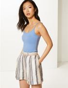 Marks & Spencer Fitted Camisole Top Pink