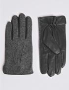 Marks & Spencer Gloves With Wool Black