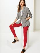 Marks & Spencer High Waist Super Skinny Jeans Deep Red