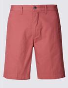 Marks & Spencer Pure Cotton Chino Shorts Coral
