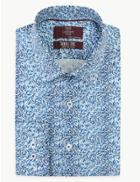 Marks & Spencer Tailored William Morris Print Shirts Navy Mix