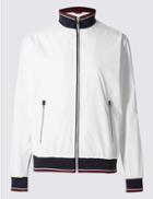 Marks & Spencer Bomber Jacket With Stormwear&trade; White