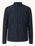 Marks & Spencer Biker Jacket With Stormwear&trade; Navy