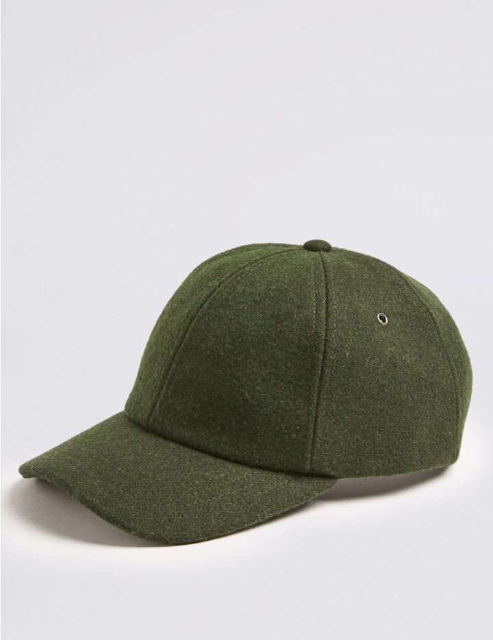 Marks & Spencer Baseball Cap With Stormwear&trade; Olive