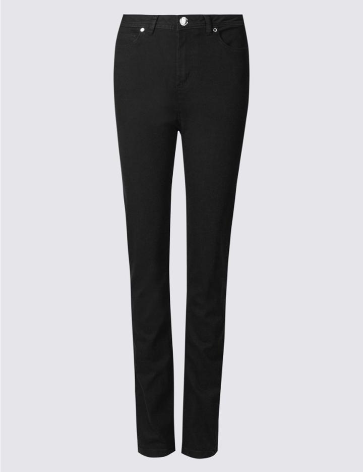 Marks & Spencer Sculpt & Lift Slim Leg Jeans Black