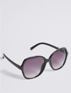 Marks & Spencer Glam Square Sunglasses Black