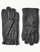 Marks & Spencer Quilted Gloves Black