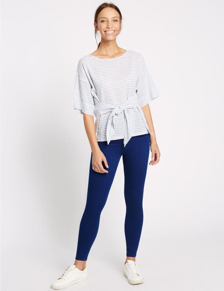 Marks & Spencer Cotton Rich Jeggings Cobalt